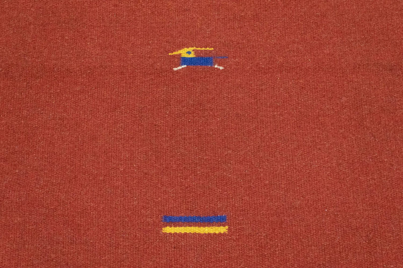 Alfombra Kelim - Tendencia - 180 x 120 cm - rojo