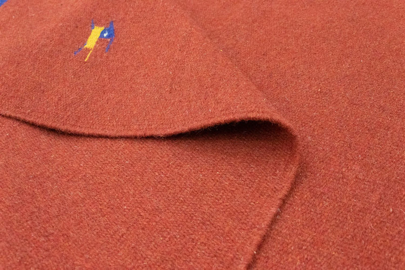 Alfombra Kelim - Tendencia - 180 x 120 cm - rojo