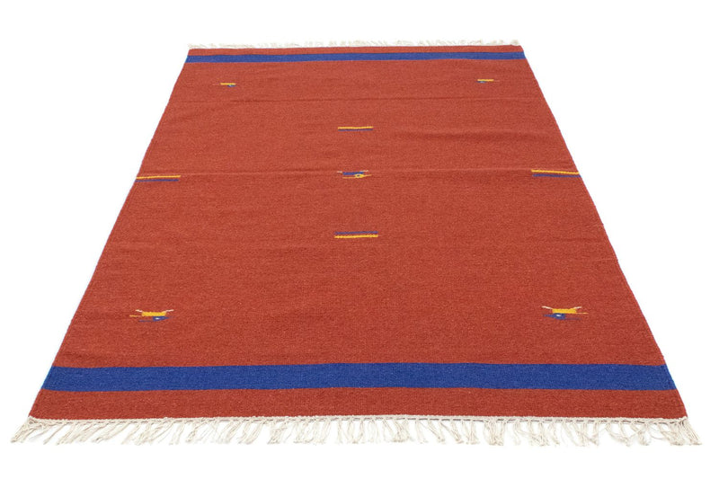 Alfombra Kelim - Tendencia - 180 x 120 cm - rojo