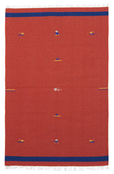 Kilim moderno Alfombra 120x180cm - Alfombra de lana