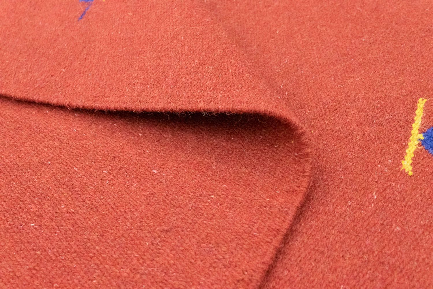 Alfombra Kelim - Tendencia - 180 x 120 cm - rojo