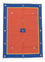 Alfombra Kelim - Tendencia - 200 x 140 cm - naranja