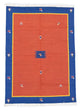 Kilim moderno Alfombra 140x200cm - Alfombra de lana