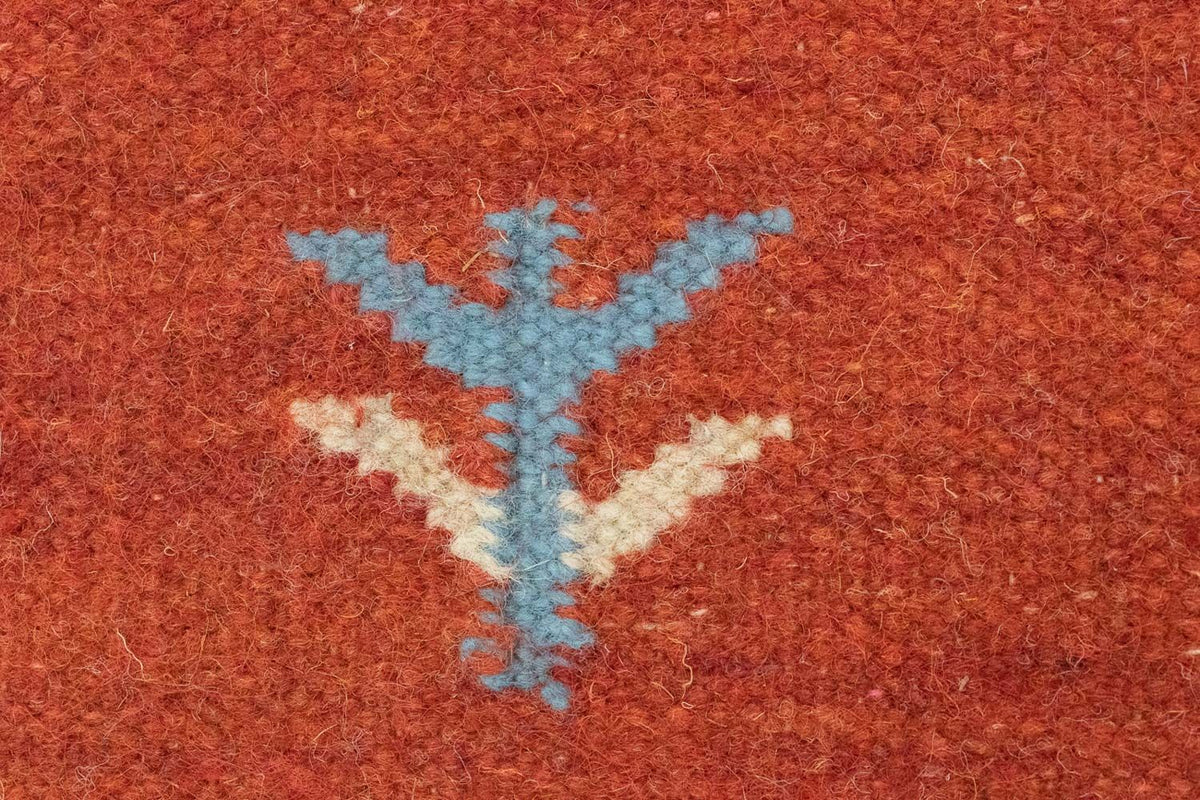 Alfombra Kelim - Tendencia - 200 x 140 cm - naranja