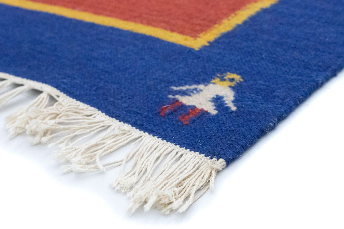 Kilim moderno Alfombra 140x200cm - Alfombra de lana