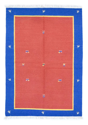 Alfombra Kelim - Tendencia - 200 x 140 cm - rojo