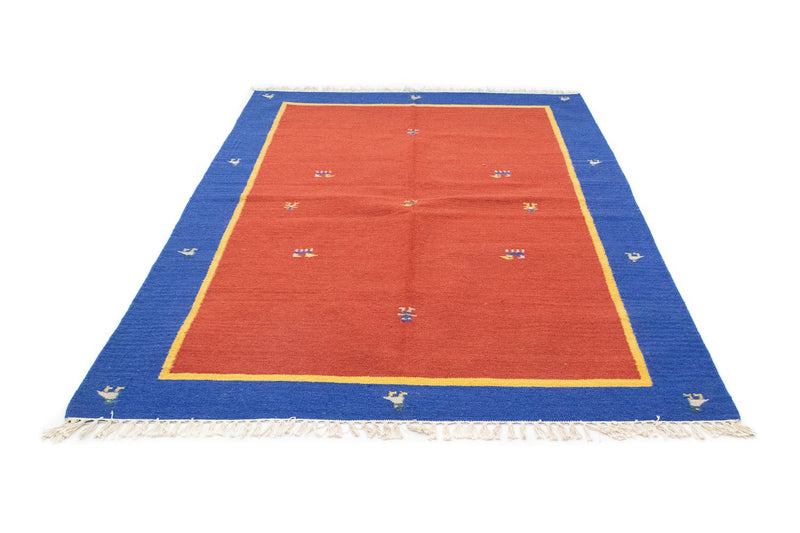Alfombra Kelim - Tendencia - 200 x 140 cm - rojo