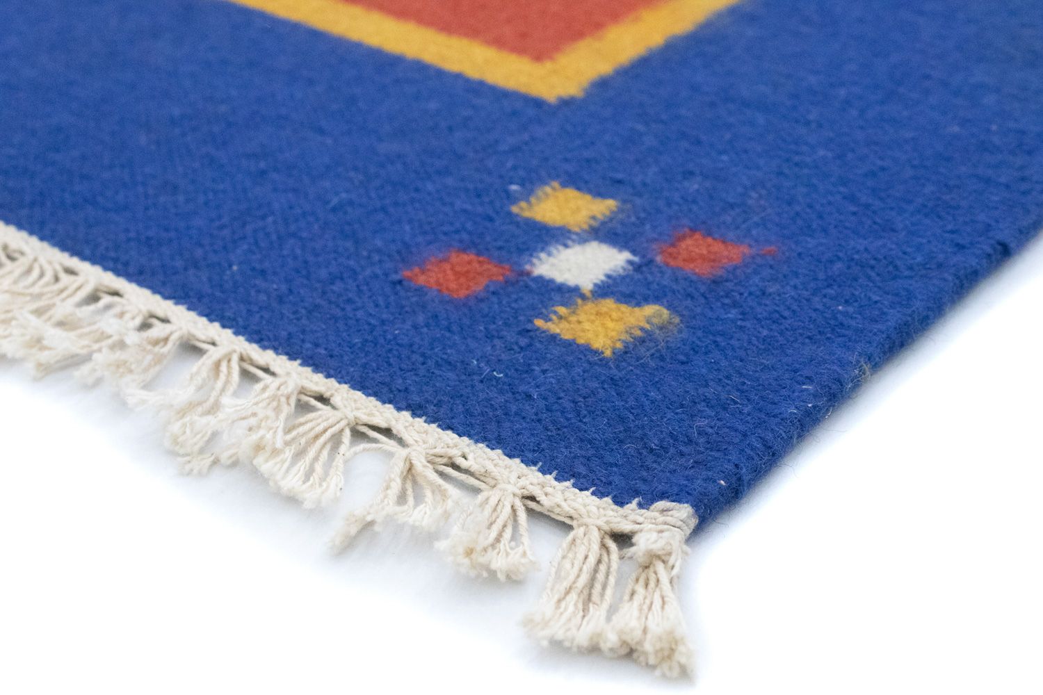 Alfombra Kelim - Tendencia - 200 x 140 cm - naranja