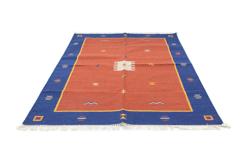 Alfombra Kelim - Tendencia - 200 x 140 cm - rojo