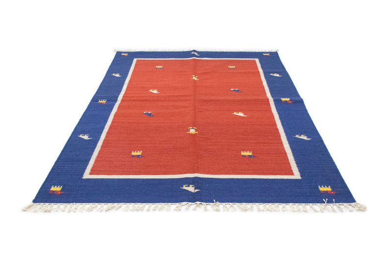 Alfombra Kelim - Tendencia - 200 x 140 cm - rojo