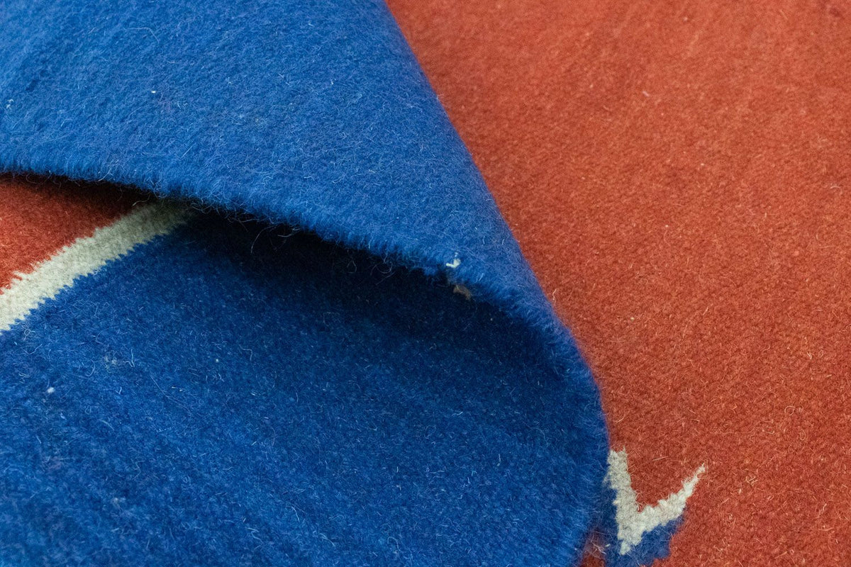 Alfombra Kelim - Tendencia - 200 x 140 cm - rojo