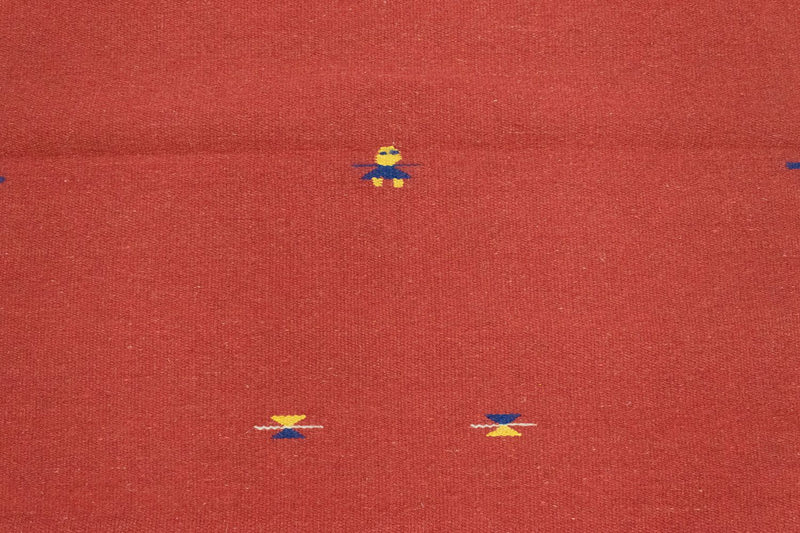 Alfombra Kelim - Tendencia - 180 x 120 cm - rojo