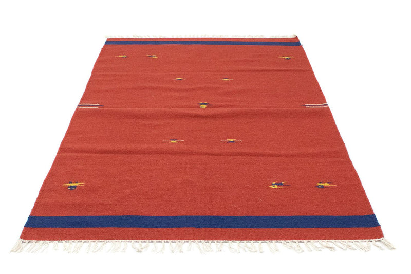 Alfombra Kelim - Tendencia - 180 x 120 cm - rojo