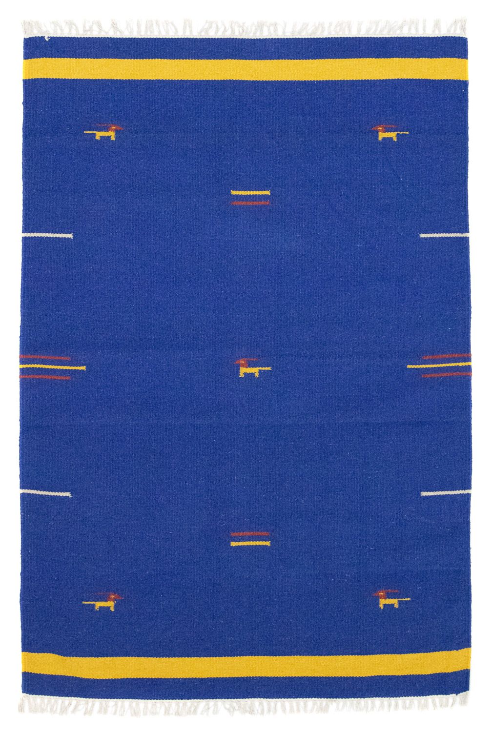 Alfombra Kelim - Tendencia - 180 x 120 cm - azul