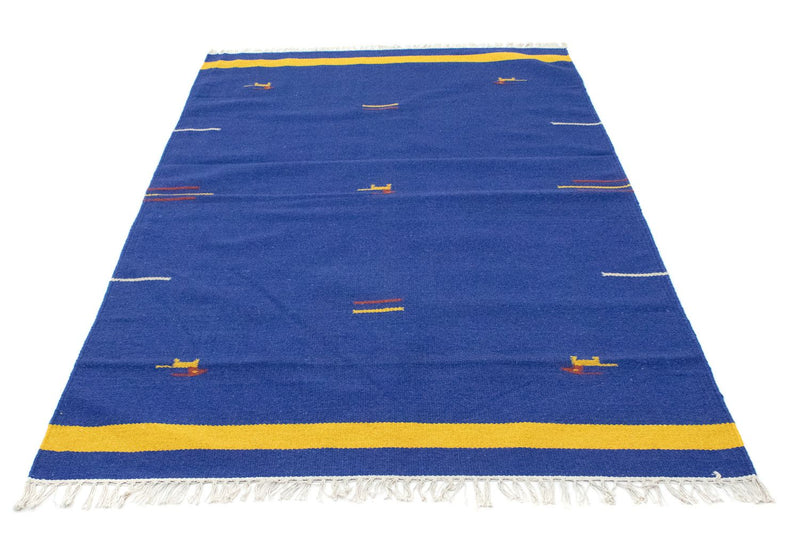 Alfombra Kelim - Tendencia - 180 x 120 cm - azul