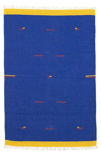 Alfombra Kelim - Tendencia - 180 x 120 cm - azul