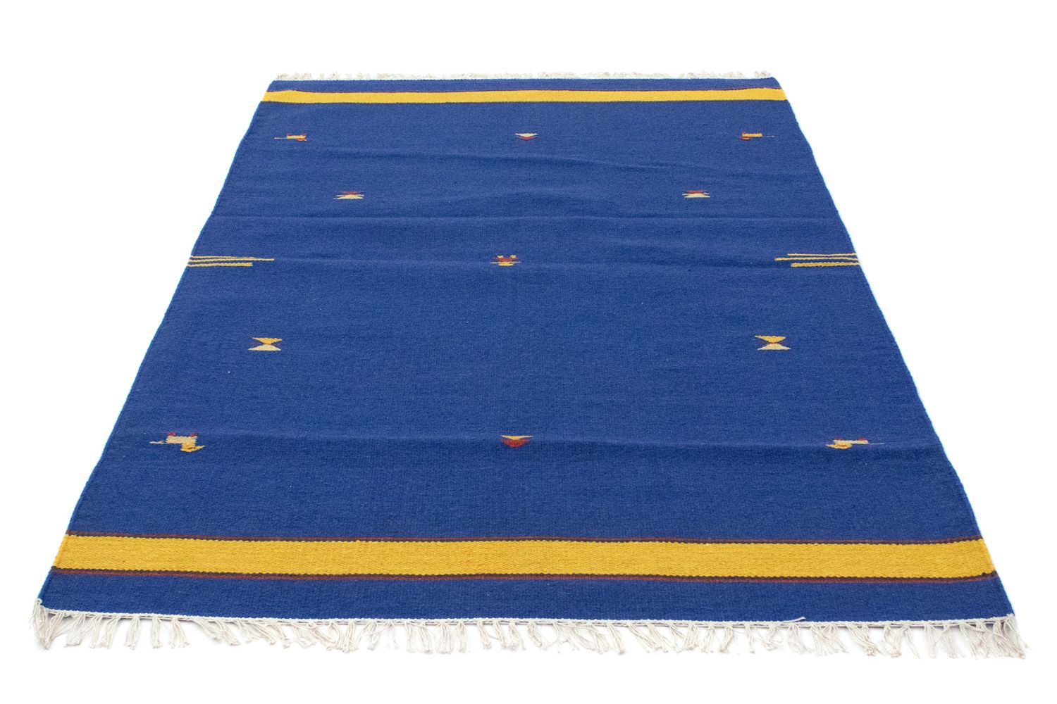Alfombra Kelim - Tendencia - 180 x 120 cm - azul