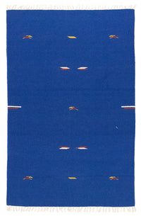 Alfombra Kelim - Tendencia - 180 x 120 cm - azul