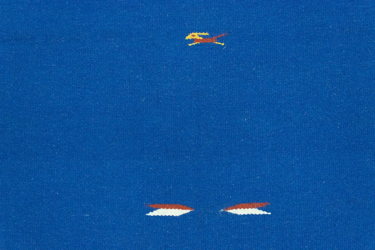 Alfombra Kelim - Tendencia - 180 x 120 cm - azul