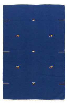 Alfombra Kelim - Tendencia - 180 x 120 cm - azul