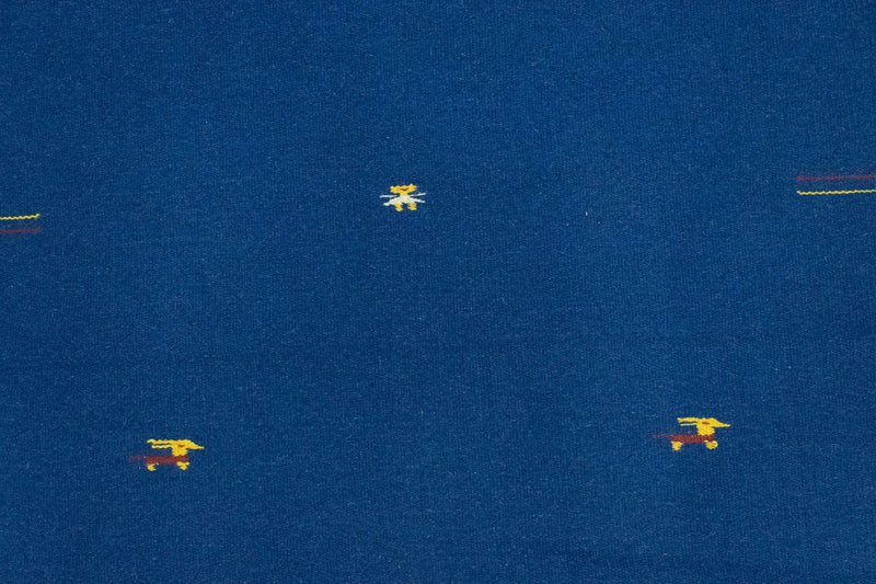 Alfombra Kelim - Tendencia - 180 x 120 cm - azul
