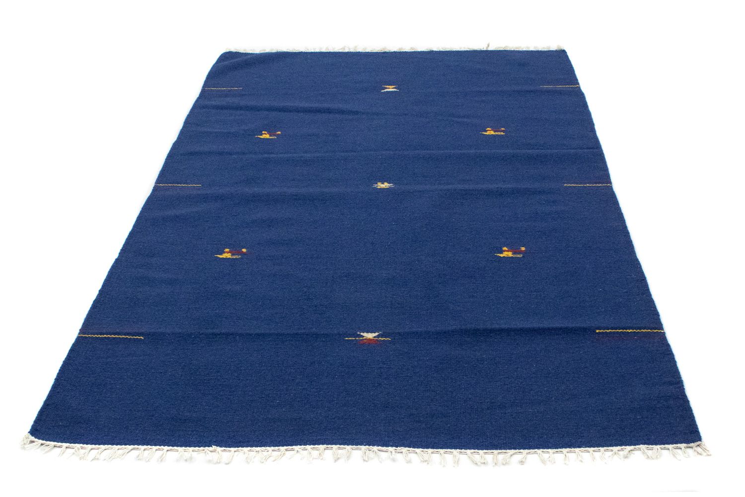 Alfombra Kelim - Tendencia - 180 x 120 cm - azul
