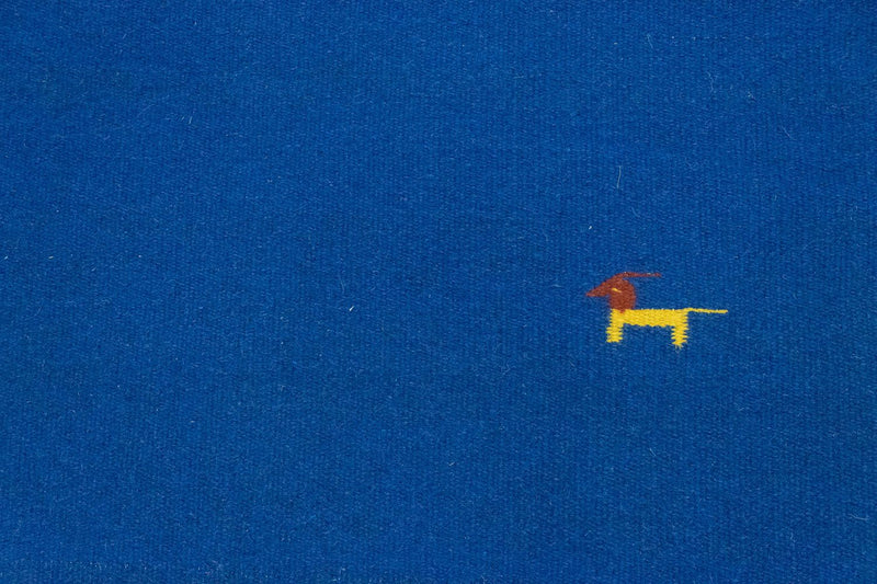 Alfombra Kelim - Tendencia - 180 x 120 cm - azul