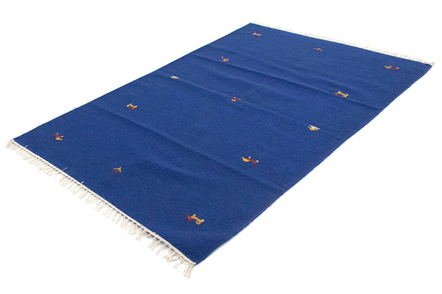 Alfombra Kelim - Tendencia - 180 x 120 cm - azul