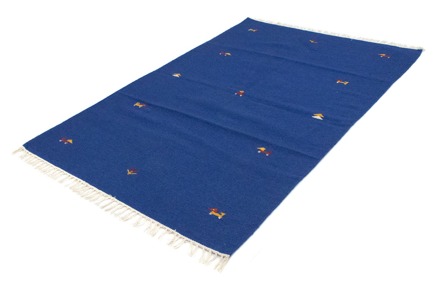 Alfombra Kelim - Tendencia - 180 x 120 cm - azul