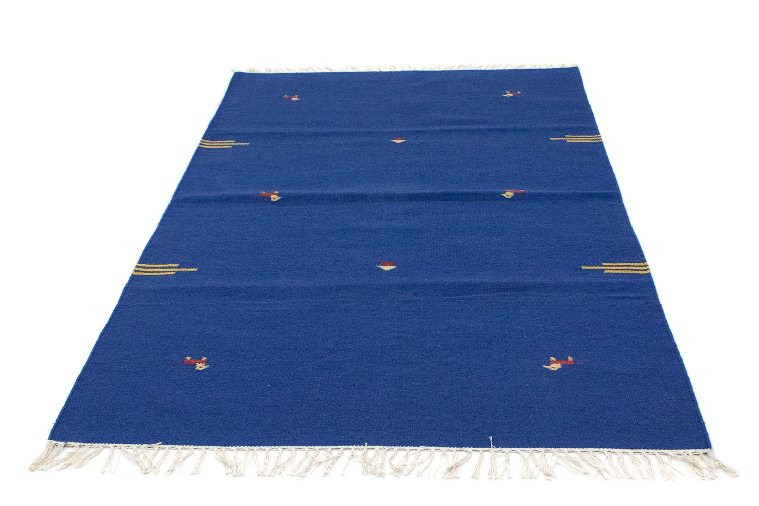 Alfombra Kelim - Tendencia - 180 x 120 cm - azul