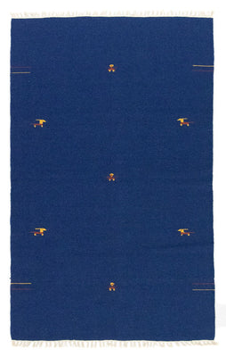 Alfombra Kelim - Tendencia - 180 x 120 cm - azul