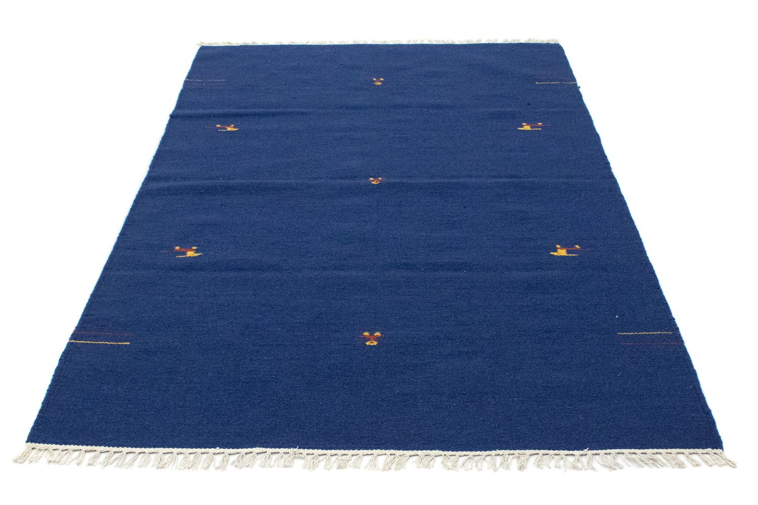 Alfombra Kelim - Tendencia - 180 x 120 cm - azul