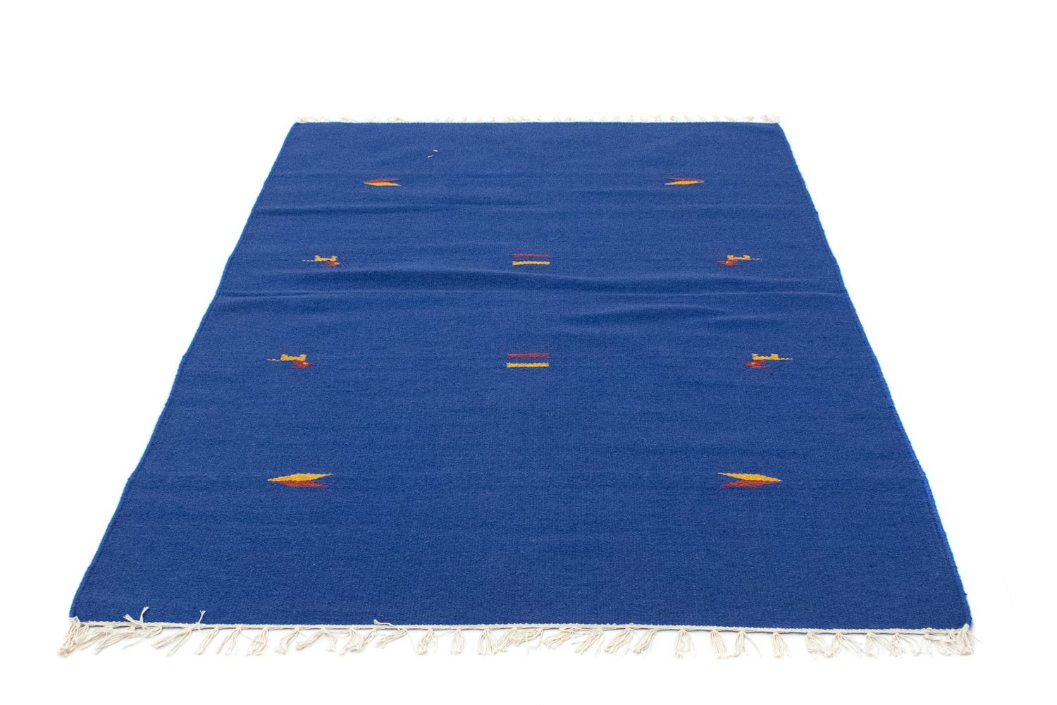Alfombra Kelim - Tendencia - 180 x 120 cm - azul