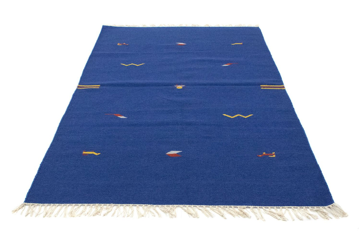 Alfombra Kelim - Tendencia - 180 x 120 cm - azul