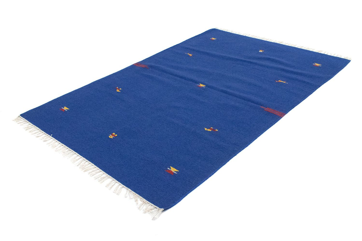 Alfombra Kelim - Tendencia - 180 x 120 cm - azul