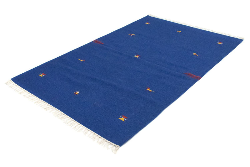 Alfombra Kelim - Tendencia - 180 x 120 cm - azul