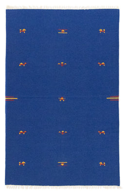 Alfombra Kelim - Tendencia - 180 x 120 cm - azul
