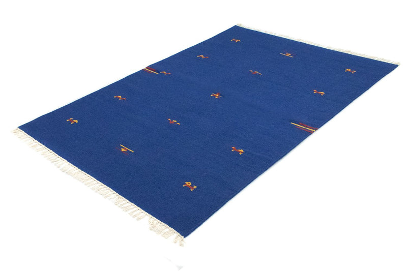 Alfombra Kelim - Tendencia - 180 x 120 cm - azul