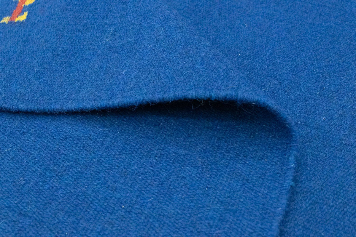 Alfombra Kelim - Tendencia - 180 x 120 cm - azul