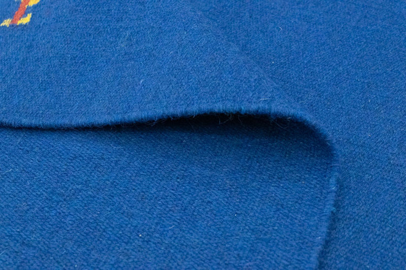 Alfombra Kelim - Tendencia - 180 x 120 cm - azul