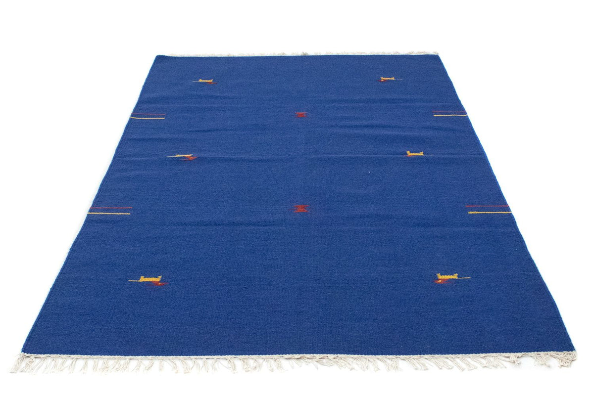 Alfombra Kelim - Tendencia - 180 x 120 cm - azul