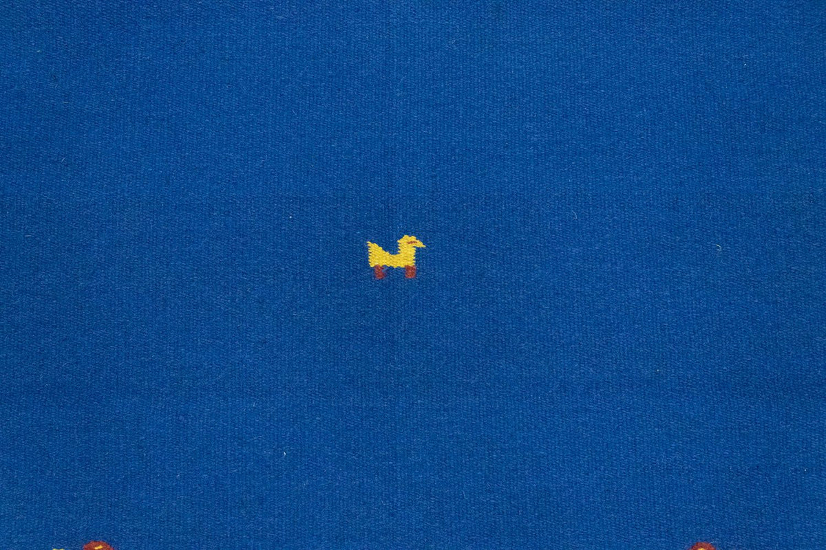 Alfombra Kelim - Tendencia - 180 x 120 cm - azul