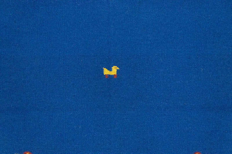 Alfombra Kelim - Tendencia - 180 x 120 cm - azul