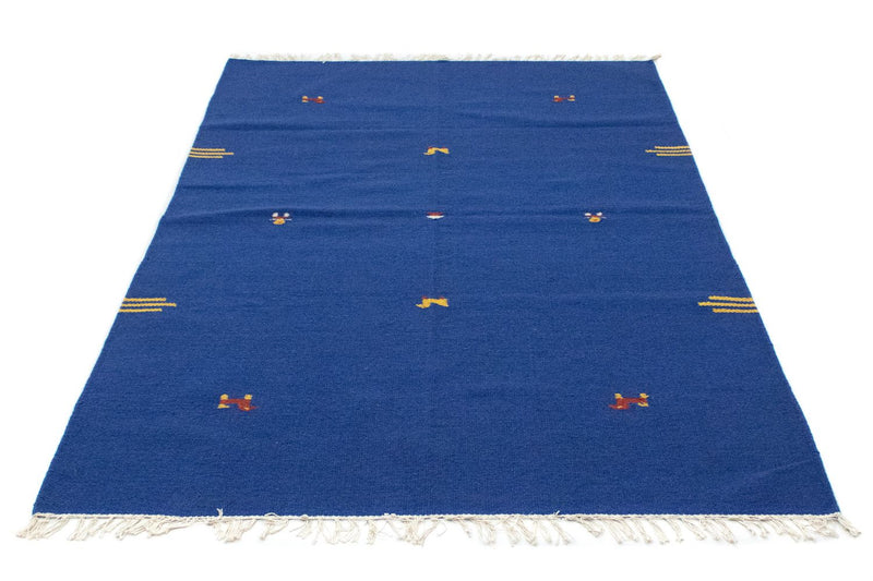 Alfombra Kelim - Tendencia - 180 x 120 cm - azul