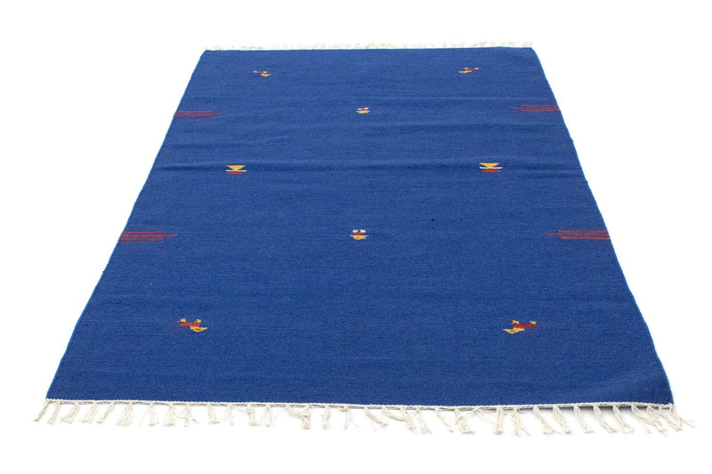 Alfombra Kelim - Tendencia - 180 x 120 cm - azul