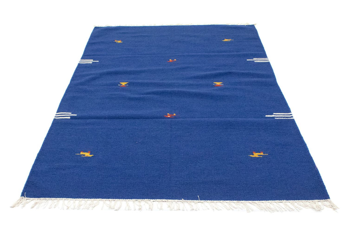 Alfombra Kelim - Tendencia - 180 x 120 cm - azul