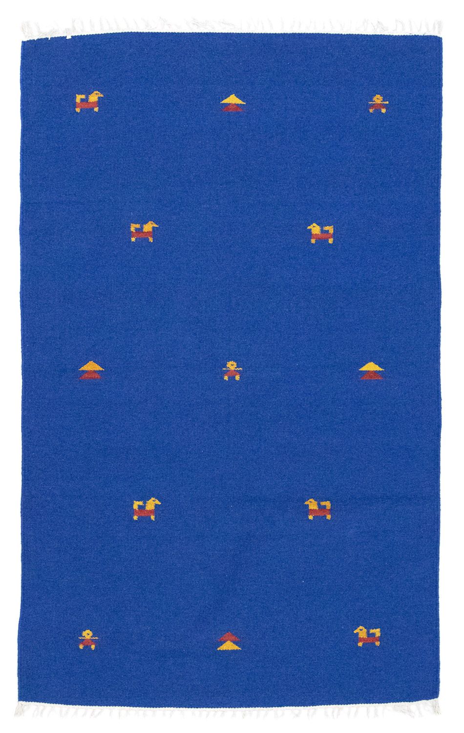 Alfombra Kelim - Tendencia - 180 x 120 cm - azul