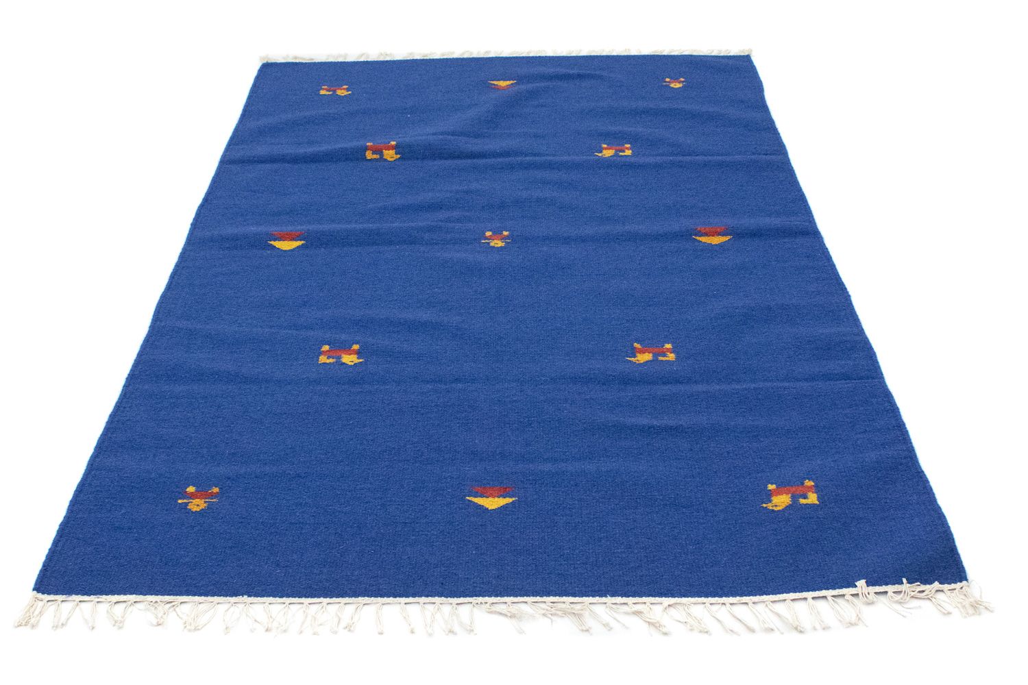 Alfombra Kelim - Tendencia - 180 x 120 cm - azul