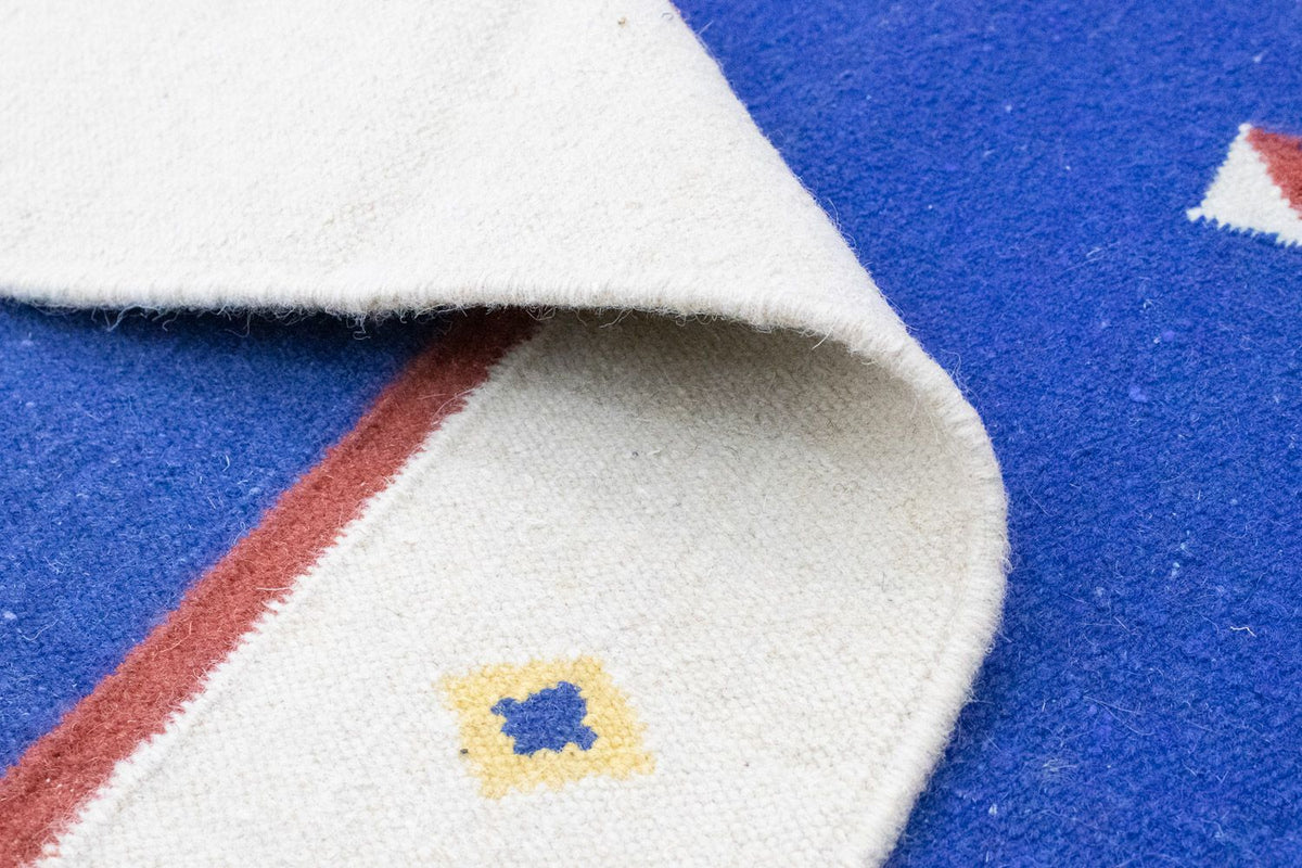 Alfombra Kelim - Tendencia - 180 x 120 cm - azul