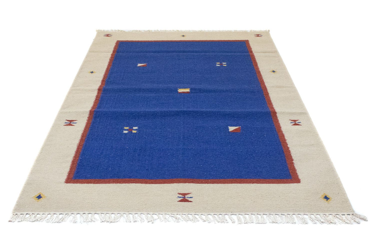 Alfombra Kelim - Tendencia - 180 x 120 cm - azul